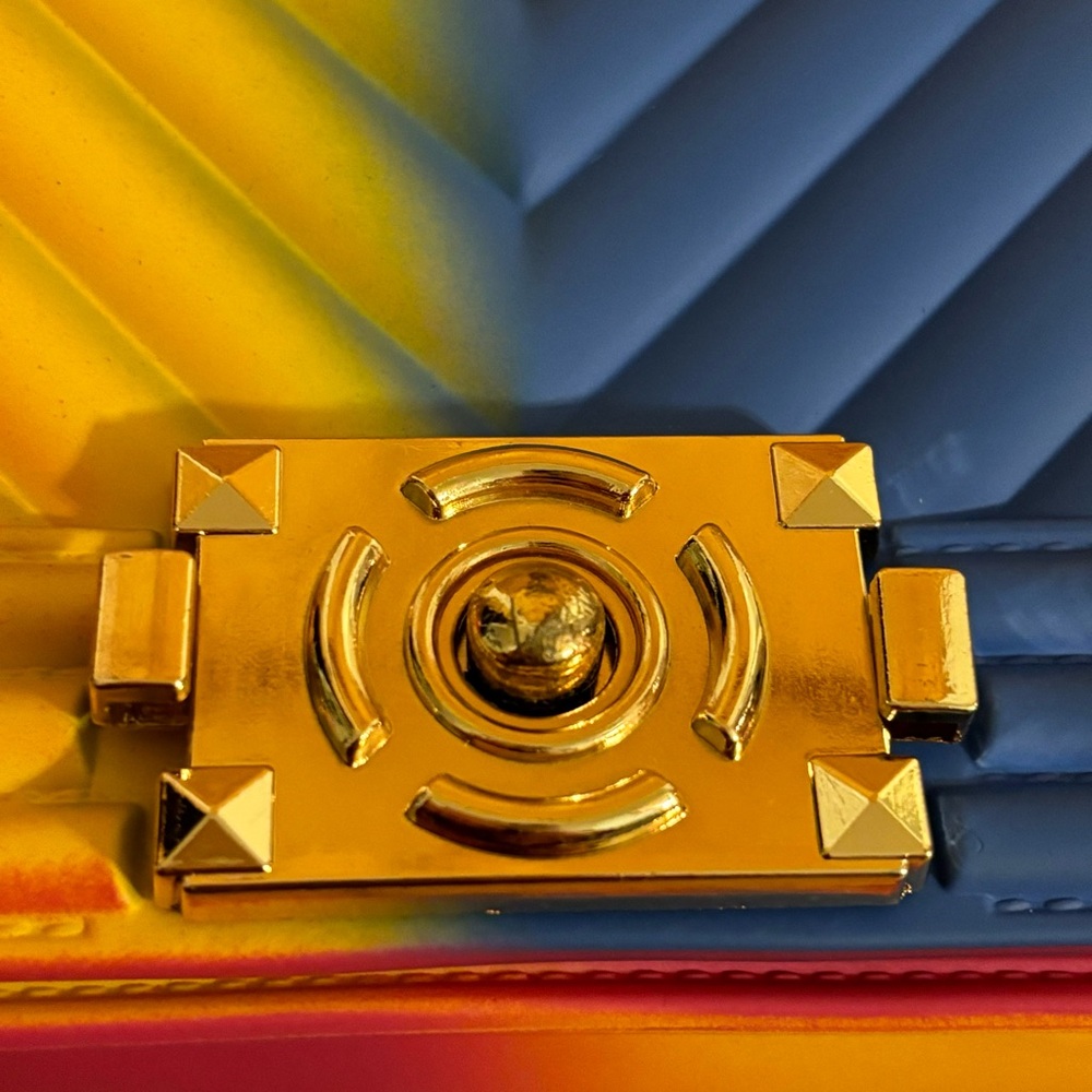 Lightly used Most Wanted rainbow purse - Picture 3 of 16